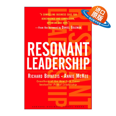 英文原版 Resonant Leadership 共鸣领导学 如何有效领导 哈佛商业评论 精装 英文版 进口英语原版书籍