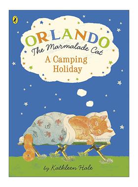 英文原版 Orlando the Marmalade Cat A Camping Holiday 橘猫奥兰多 露营假期 凯瑟琳·海尔经典绘本 英文版 进口英语原版书籍