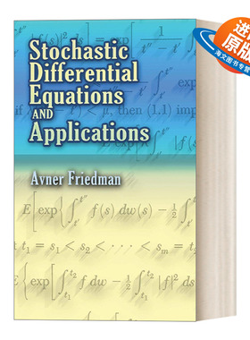英文原版 Stochastic Differential Equations and Applications  随机微分方程及其应用 英文版 进口英语原版书籍