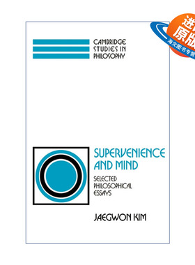 英文原版 Supervenience and Mind 随附性和心灵 金在权 剑桥哲学研究系列 英文版 进口英语原版书籍