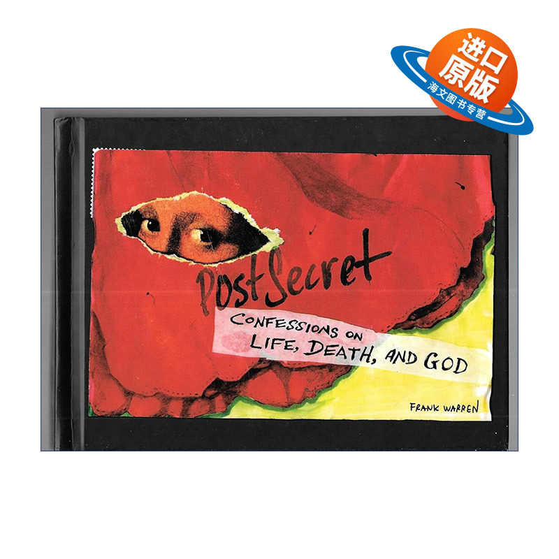 英文原版 PostSecret Confessions on Life Death and God 关于生命和死亡的坦白 精装 邮寄秘密系列 Frank Warren 进口书籍