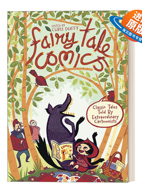 英文原版 Fairy Tale Comics Classic Tales Told by Extraordinary Cartoonists 童话漫画 由杰出漫画家讲述的经典故事 进口书籍