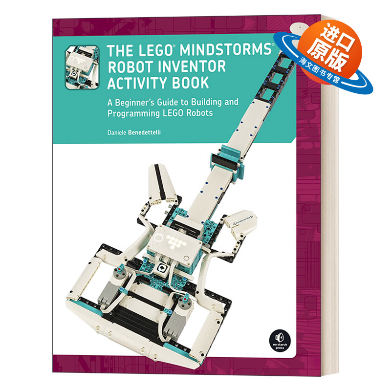 英文原版 The LEGO MINDSTORMS Robot Inventor Activity Book 乐高Mindstorms机器人发明家手册 对机器人进行编程 进口英语书