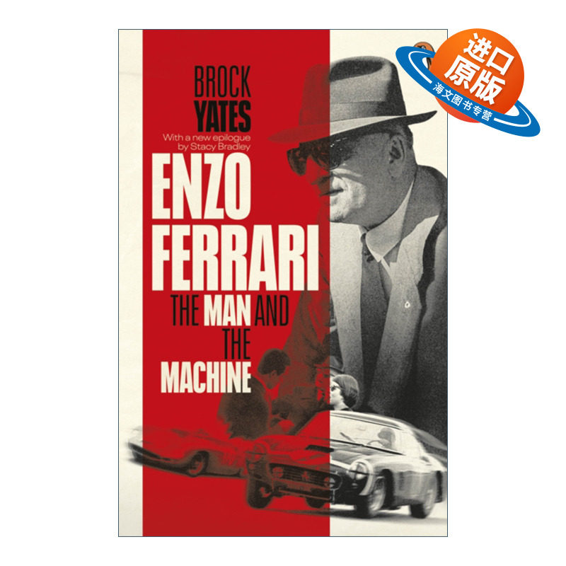 英文原版 Enzo Ferrari 恩佐?法拉利传 布洛克-耶茨 英文版 进口英语原版书籍