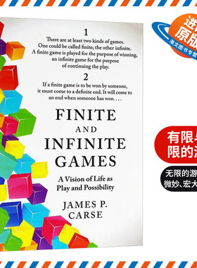英文原版 Finite and Infinite Games 有限与无限的游戏 英文版 进口英语原版书籍