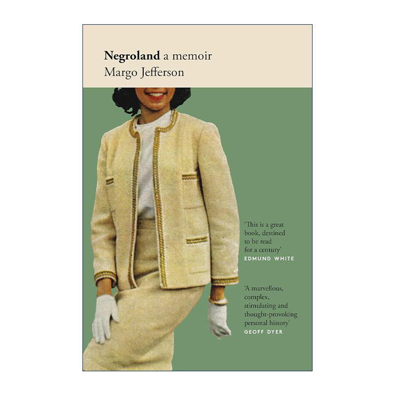 英文原版 Negroland 黑人家园 玛戈·杰斐逊Margo Jefferson 非裔美国人回忆录 普利策奖作家 英文版 进口英语原版书籍