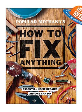 英文原版 Popular Mechanics How to Fix Anything 基础维修指南 精装 英文版 进口英语原版书籍