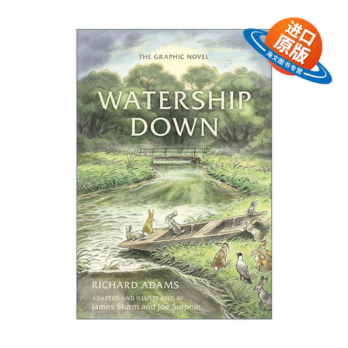 英文原版 Watership Down The Graphic Novel 兔子共和国 精装彩色漫画版 英文版 进口英语原版书籍