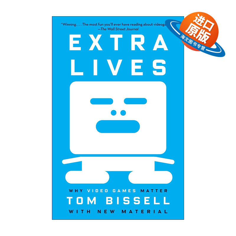 英文原版 Extra Lives 额外的生命 为什么电子游戏很重要 Tom Bissell 英文版 进口英语原版书籍