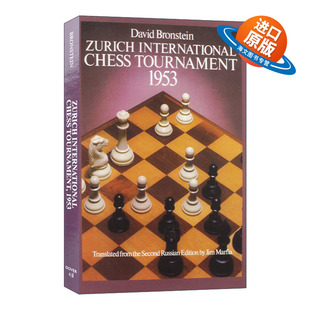 书籍 苏黎世1953年国际象棋锦标赛 Zurich International Chess 英文原版 英文版 1953 Tournament 进口英语原版