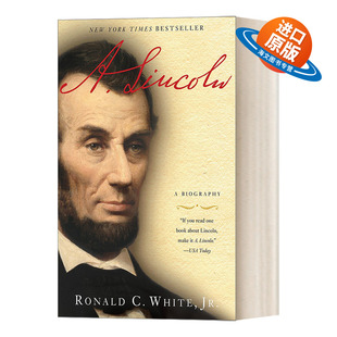 英文原版 A. Lincoln A Biography 亚伯拉罕林肯传记 克里斯多夫奖 纽约时报畅销书 Ronald C. White 英文版 进口英语原版书籍