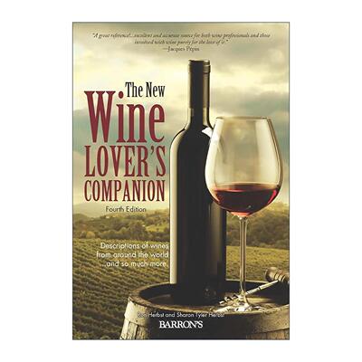 英文原版 The New Wine Lover's Companion 新葡萄酒爱好者手册 第四版 世界各地葡萄酒指南 Ron Herbst 英文版 进口英语原版书籍