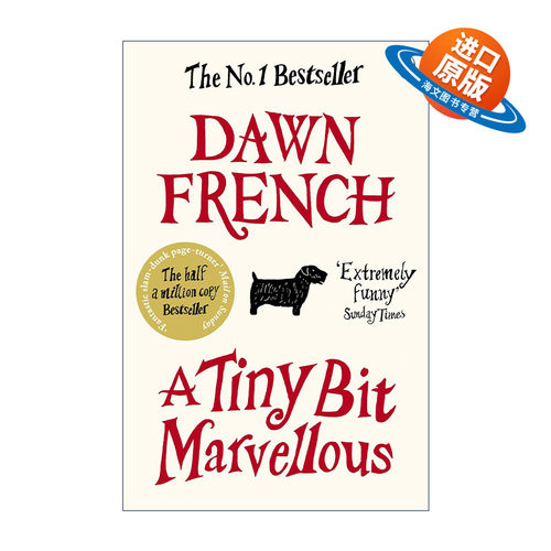 英文原版 A Tiny Bit Marvellous 有那么点儿不可思议 英国喜剧演员唐·弗兰奇 畅销家庭题材小说 英文版 进口英语原版书籍