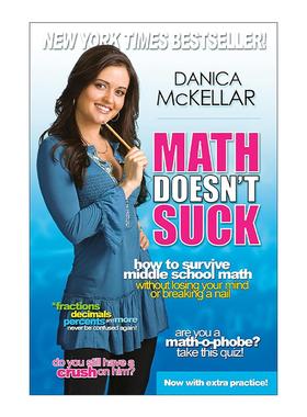 英文原版 Math Doesn't Suck McKellar Math 数学不难 中学数学学习练习创新指南 英文版 进口英语原版书籍