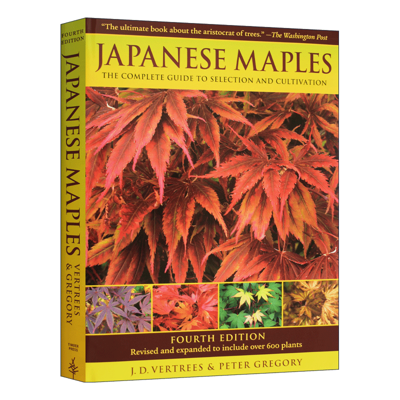 英文原版日本枫树第四版精装