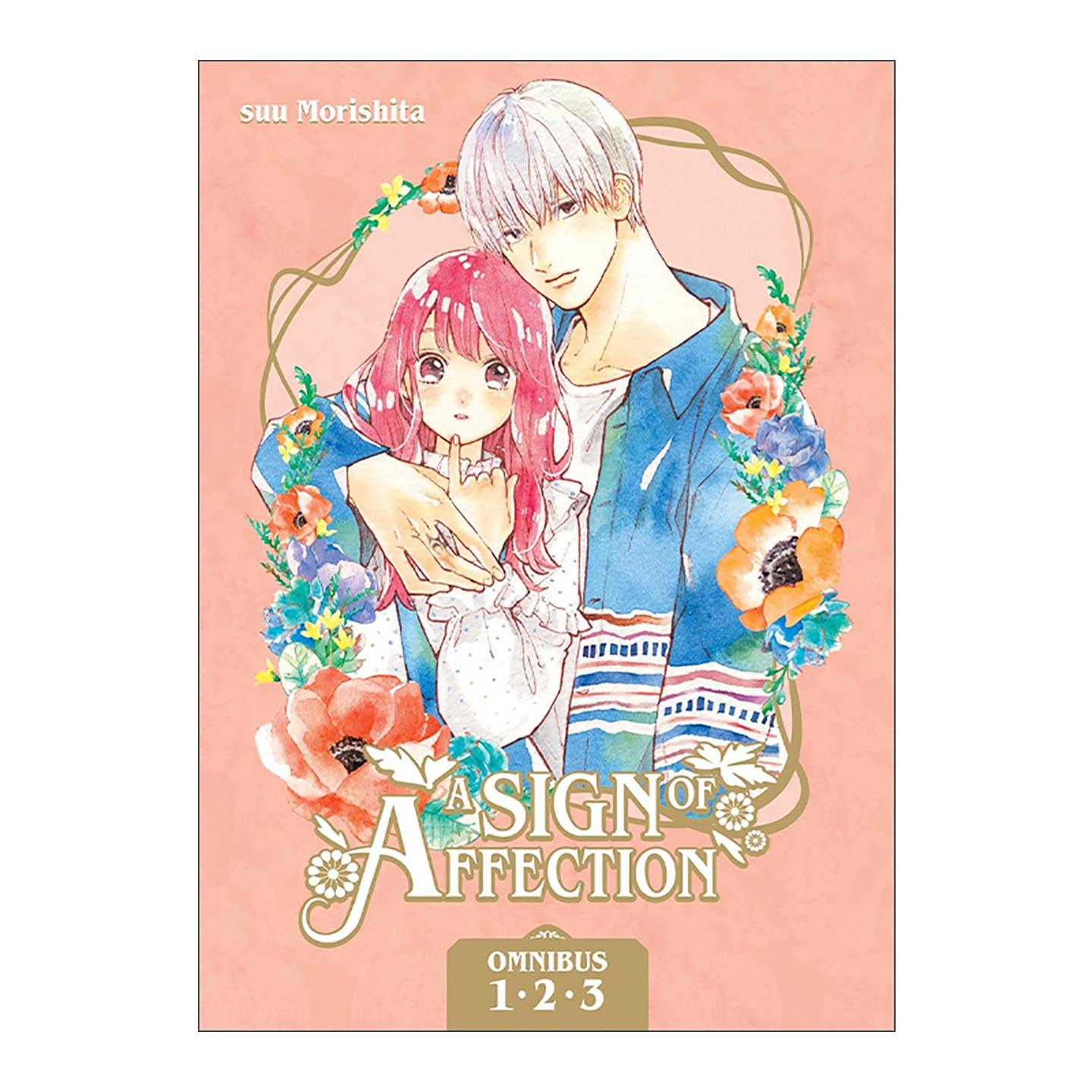 英文原版 A Sign of Affection Omnibus 1 Vol.1-3 指尖相触 恋恋不舍 精选集1 同名纯爱动漫漫画 英文版 进口英语原版书籍