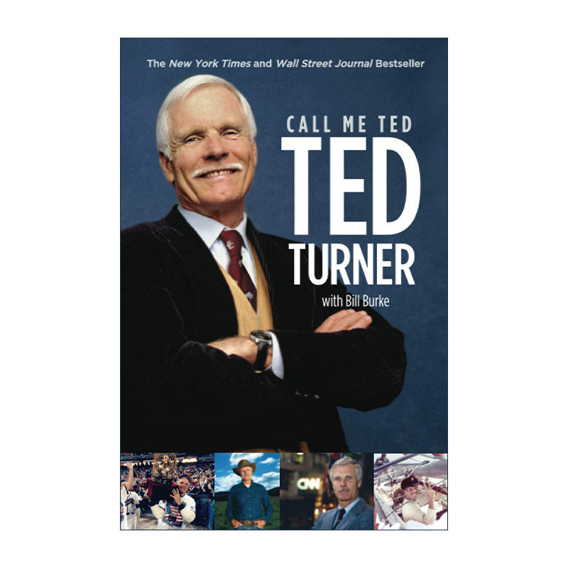 英文原版 Call Me Ted CNN创始人泰德·特纳自传 英文版 进口英语原版书籍