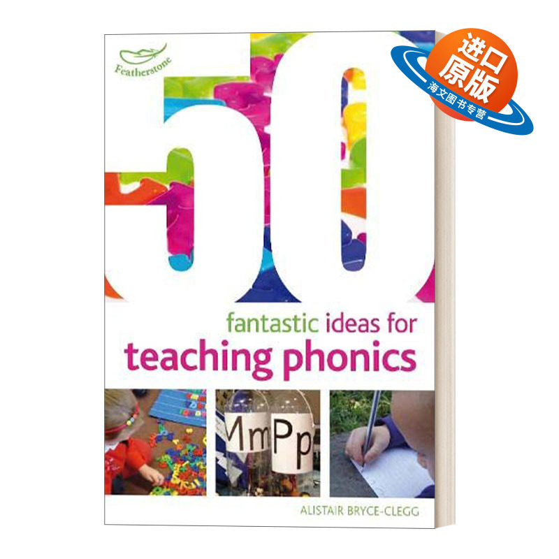 英文原版 50 Fantastic ideas for teaching phonics  50个教自然拼读的奇思妙想 英文版 进口英语原版书籍