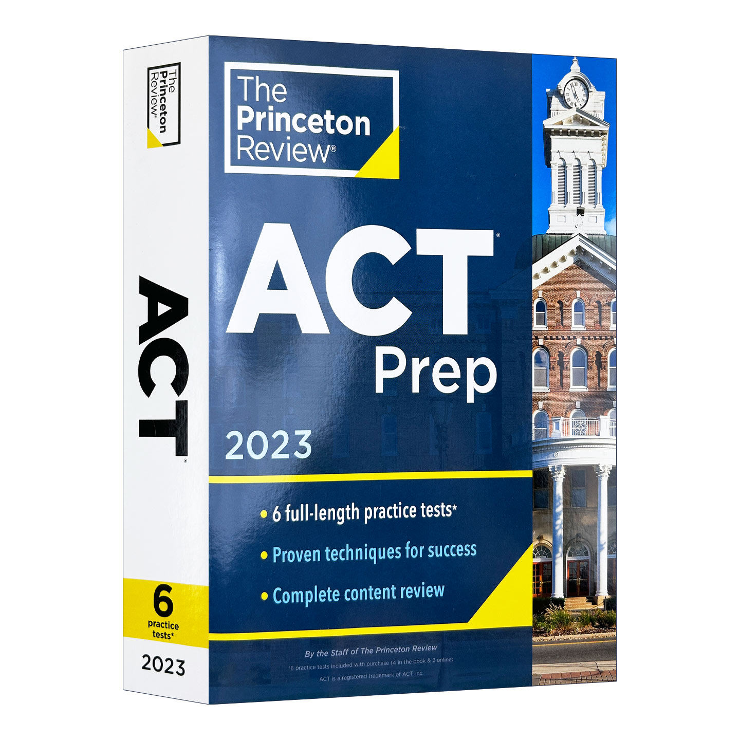 英文原版 Princeton Review ACT Prep  2023 普林斯顿ACT考试备考指南2023 英文版 进口英语原版书籍
