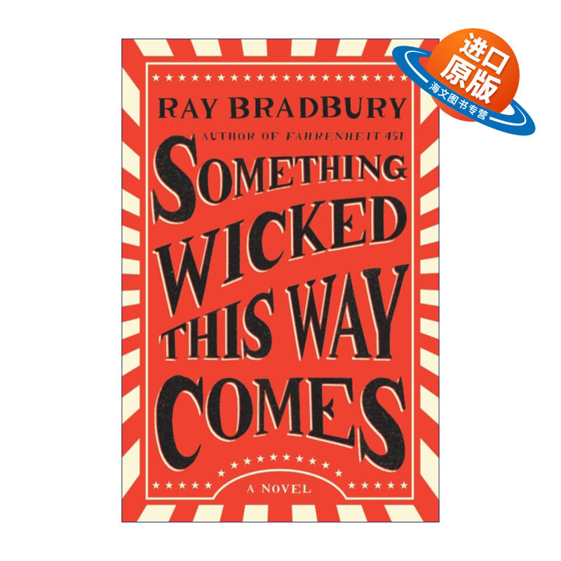 英文原版 Something Wicked This Way Comes 必有恶人来 奇幻小说 英文版 进口英语原版书籍