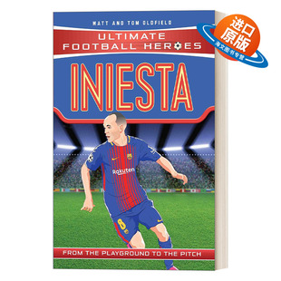 英文原版 Iniesta Ultimate Football Heroes 超级足球明星人物传记 安德雷斯伊涅斯塔 英文版 进口英语原版书籍