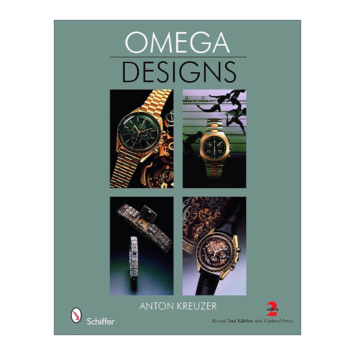 英文原版 Omega Designs 欧米茄设计 视觉盛宴 修订版 瑞士著名专业制表品牌 腕表插图指南 精装收藏版 英文版 进口英语原版书籍