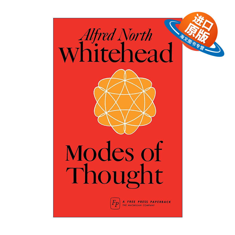 英文原版 Modes of Thought 思维的模式 阿艾尔弗雷德诺思怀特海 英文版 进口英语原版书籍