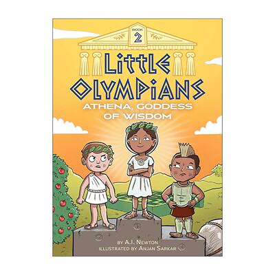 英文原版 Little Olympians 2 Athena Goddess of Wisdom 希腊神话故事卷2 雅典娜 英文版 进口英语原版书籍