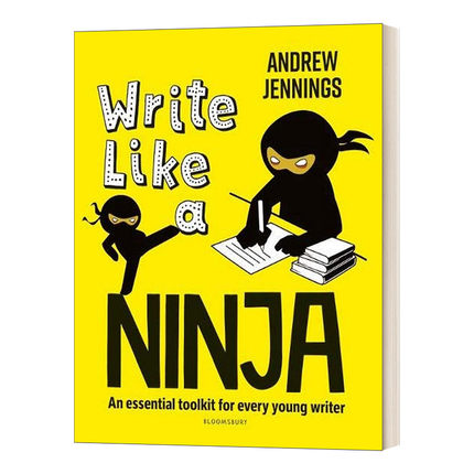 英文原版 Write Like a Ninja 像忍者一样写作 英文版 进口英语原版书籍儿童外文书