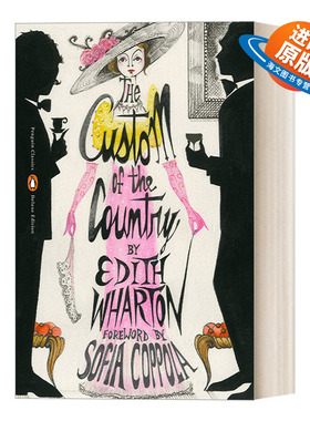 英文原版 The Custom of the Country 乡土风俗 Edith Wharton 企鹅经典豪华毛边版 英文版 进口英语原版书籍