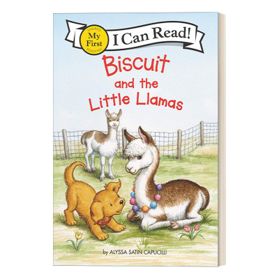 英文原版 My First I Can Read Biscuit and the Little Llamas  小饼干狗和小羊驼 英文版 进口英语原版书籍
