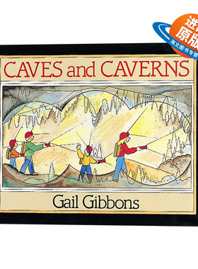 英文原版绘本 Caves and Caverns 洞穴 盖尔吉本斯科普绘本 英文版 进口英语原版书籍