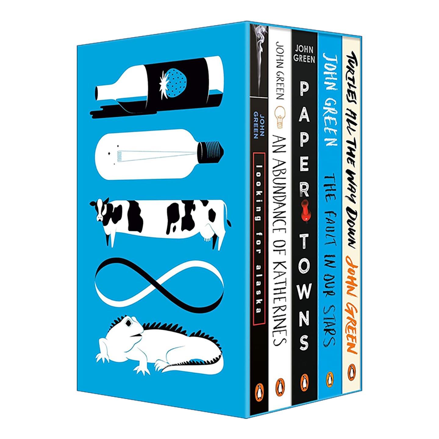 英文原版 John Green the Complete Collection Box Set 约翰·格林完整作品集盒装套装 寻找阿拉斯加 英文版 进口英语原版书籍