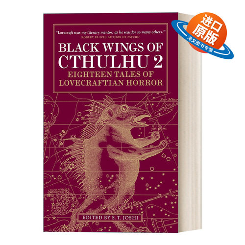 英文原版 Black Wings of Cthulhu2 克苏鲁的黑翼2 英文版 进口英语原版书籍