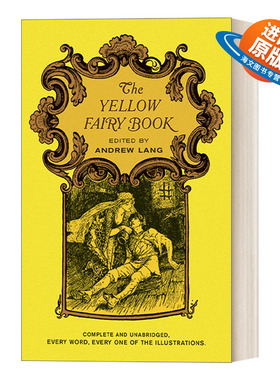 英文原版 The Yellow Fairy Book 安德鲁·朗格经典童话系列 朗格黄色童话 英文版 进口英语原版书籍
