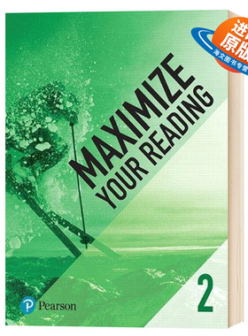 优化你的英语阅读水平2 英文原版教材 Maximize Your Reading 2 培生英语阅读技巧指导书 英文版词汇手册 进口原版书籍
