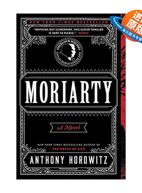 英文原版 Moriarty 神探夏洛克 莫里亚蒂 英文版 进口英语原版书籍