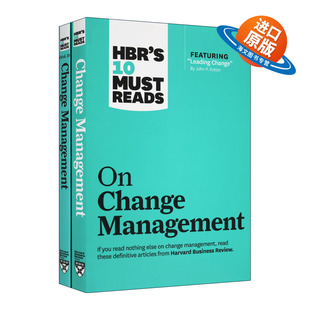英文原版 HBR's 10 Must Reads on Change Management 2-Volume Collection 哈佛商业评论管理 变革管理 2册套装 进口原版书籍