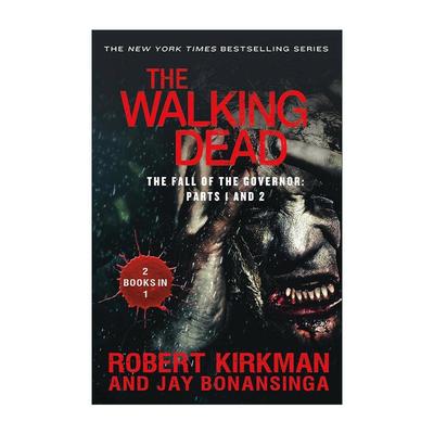 英文原版 The Walking Dead The Fall of the Governor Parts 1 and 2 尸走肉 州长的衰落2合1 影视小说 英文版 进口英语原版书籍