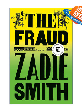 英文原版 The Fraud 欺诈 纽约时报2023年度十大好书 白牙作者Zadie Smith扎迪·史密斯新作 精装 英文版 进口英语原版书籍
