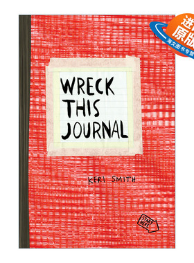 英文原版 Wreck This Journal Red Expanded Edition 做了这本书 红色扩充版 创新从破坏开始 Keri Smith 英文版 进口英语原版书籍