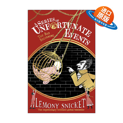 英文原版 The Bad Beginning 波特莱尔大冒险1 悲惨的开始 新版 雷蒙尼·斯尼科特经典儿童奇幻文学 英文版 进口英语原版书籍