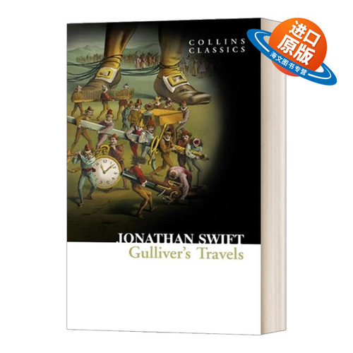 英文原版 Gulliver's Travels 格列佛游记 Collins Classics 柯林斯经典系列 英文版 进口英语原版书籍