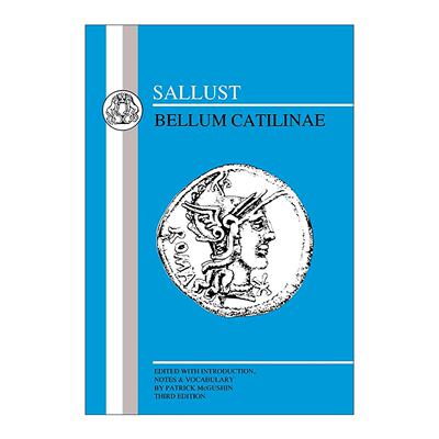 英文原版 Sallust Bellum Catilinae 拉丁语文本系列 撒路斯特 喀提林战争 Patrick McGushin 英文版 进口英语原版书籍