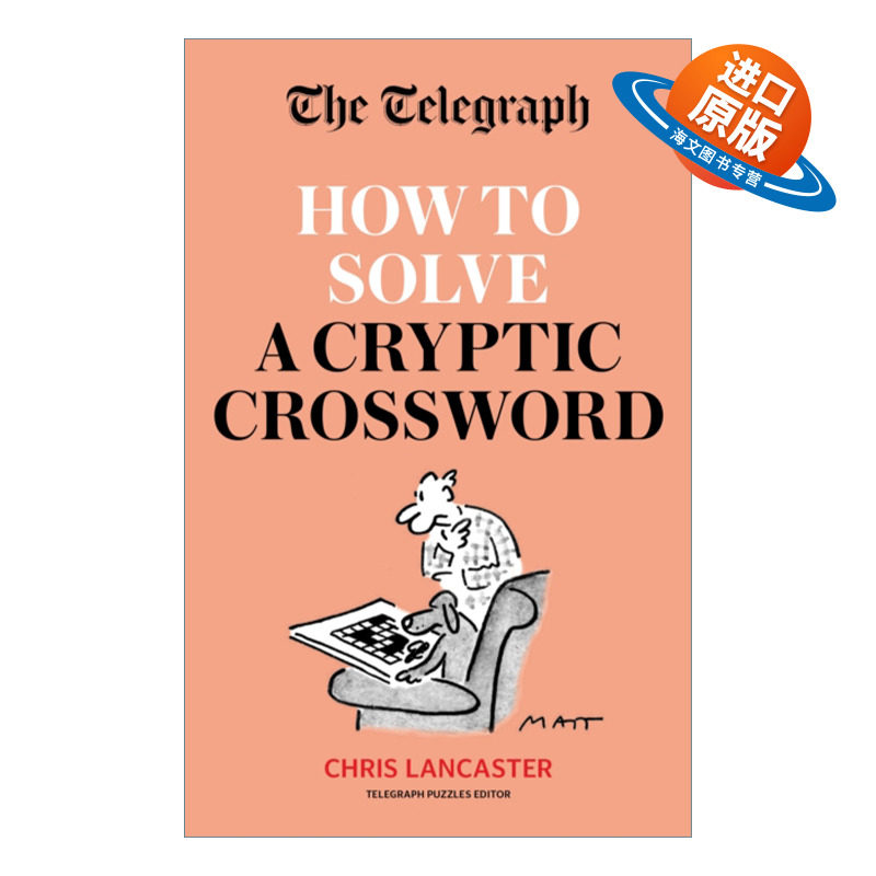 英文原版 The Telegraph How To Solve a Cryptic Crossword 每日电讯报 如何解开密码字谜 英文版 进口英语原版书籍