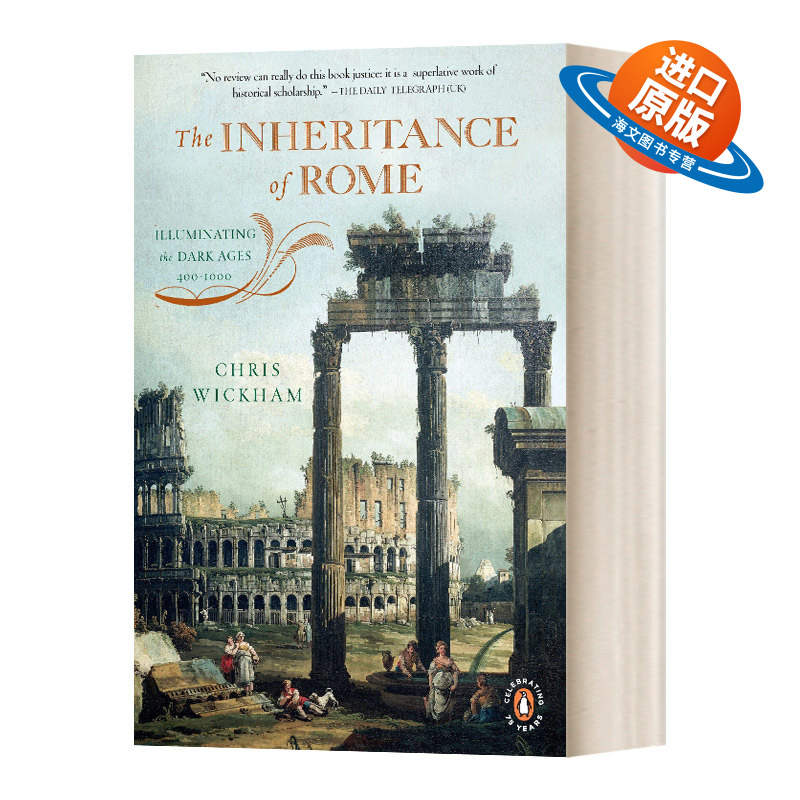 英文原版 The Inheritance of Rome 企鹅欧洲史2 罗马帝国的遗产400-1000 英文版 进口英语原版书籍