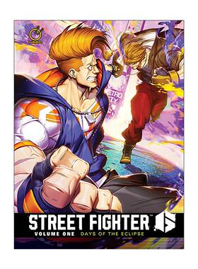 英文原版 Street Fighter 6 Volume 1 Days Of The Eclipse 街头霸王6 漫画卷一 精装 英文版 进口英语原版书籍