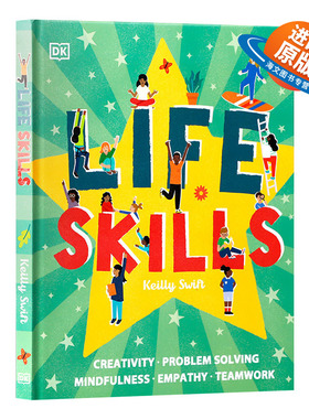进口英文原版 Life Skills 生活技能 DK出版10-14岁中小学生英语课外阅读读物 少儿科普百科图鉴书 生活技能科普百科全书 精装