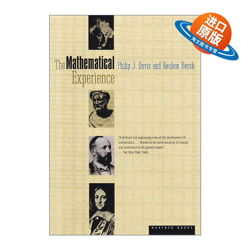 英文原版 The Mathematical Experience 数学经验 美国布朗大学教授 数学家Phillip J. Davis 英文版 进口英语原版书籍