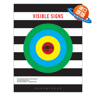 视觉符号 视觉艺术中 进口英语原版 Visible 书籍 英文版 Signs 大卫·克罗 英文原版 符号学导论